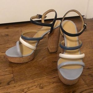 Michael Kors Blue Ombré Heels